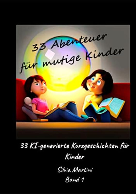 33 Abenteuer für mutige Kinder: 33 KI-generierte Kurzgeschichten für Kinder Band 1 (9 Abenteuer für mutige Kinder -Neun KI generierte Kurzgeschichten pro Buch)