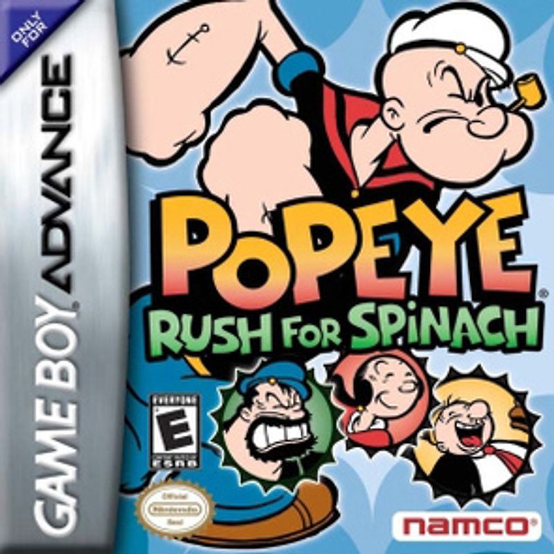 Popeye Rush for Spinach Nintendo Game Boy Advance