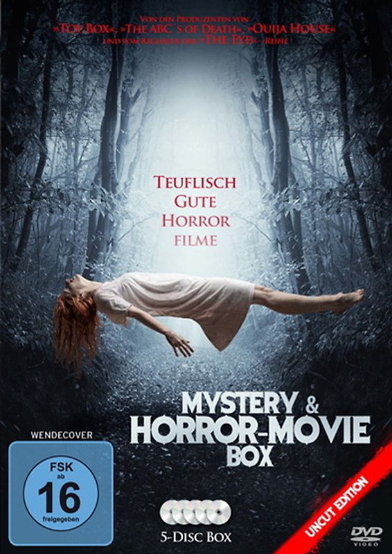 Mystery & Horror-Movie Box [5 DVDs] DVD