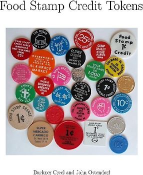 Food Stamp Credit Tokens