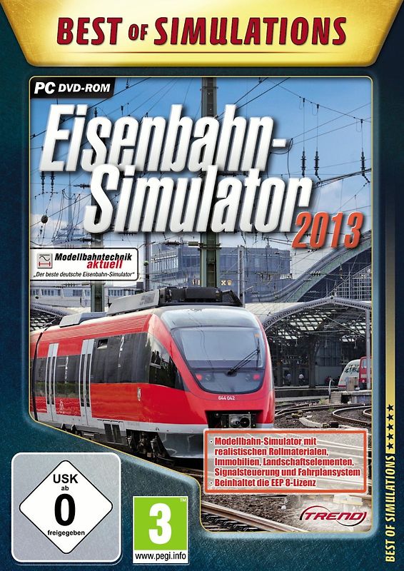 Best of Simulations: Eisenbahn-Simulator 2013 PC Spiele