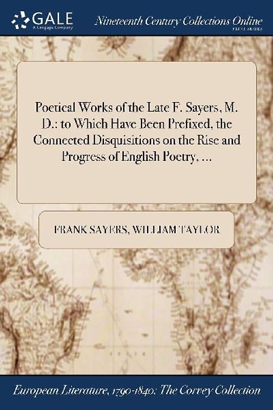 Poetical Works of the Late F. Sayers, M. D.