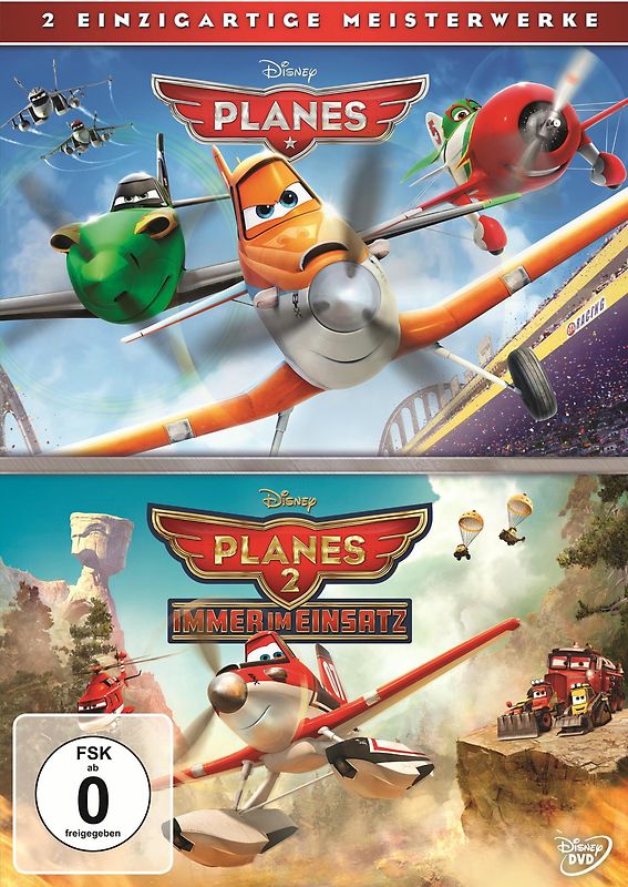 Planes + Planes 2 Doppelpack [2 DVDs] DVD