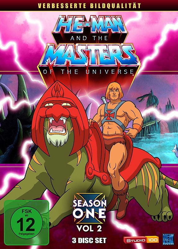 He-Man and the Masters of the Universe - Season 1, Volume 2 (Episode 34-65) (3 Disc Set) DVD