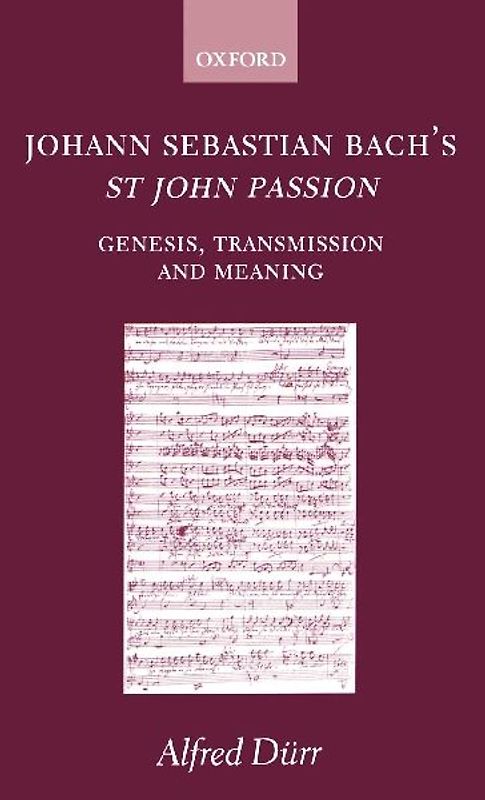 Johann Sebastian Bach's St John Passion