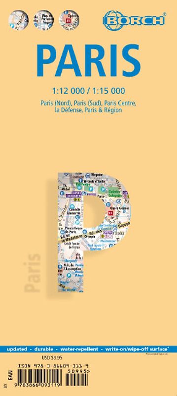 Paris, Borch Map