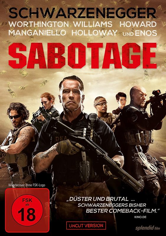 Sabotage-Uncut Version DVD