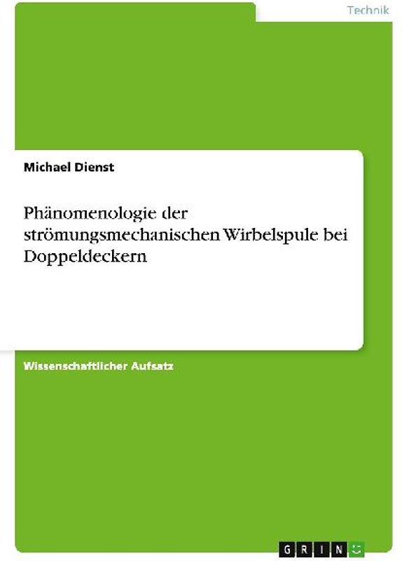 Phänomenologie der strömungsmechanischen Wirbelspule bei Doppeldeckern