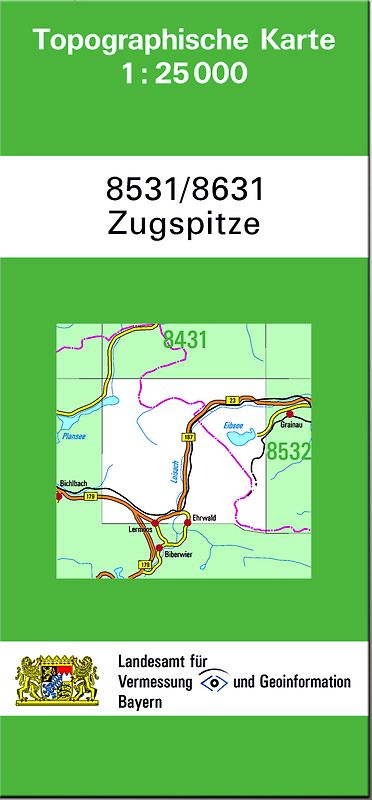 TK25 8531/8631 Zugspitze