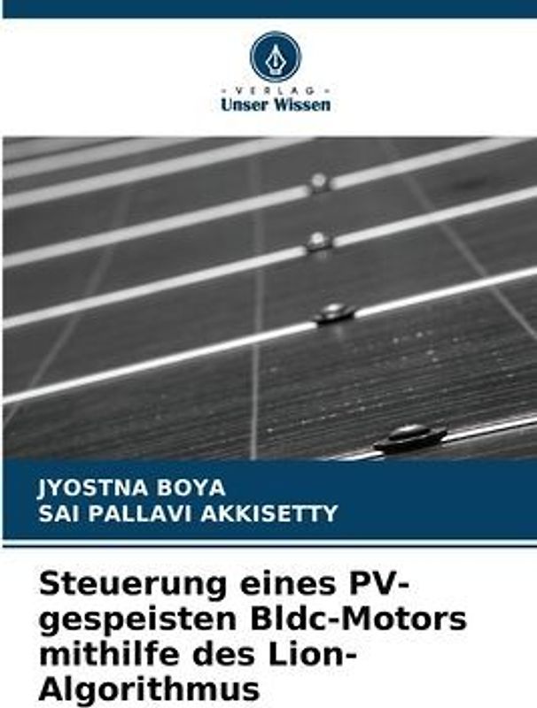 Steuerung eines PV-gespeisten Bldc-Motors mithilfe des Lion-Algorithmus