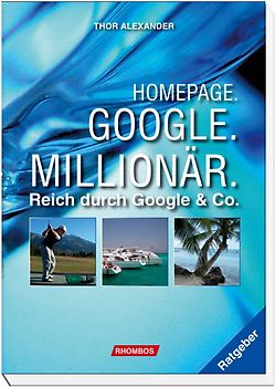 Homepage. Google. Millionär