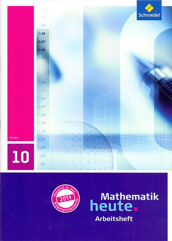 Mathematik heute 10: Arbeitsheft für Hessen mit Lösungen - Heinz Griesel [Broschiert, inkl. Heft, 1. Auflage 2014]