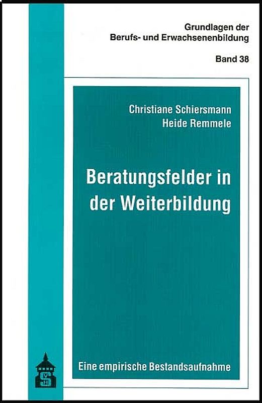Beratungsfelder in der Weiterbildung
