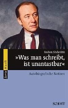 "Was man schreibt, ist unantastbar"
