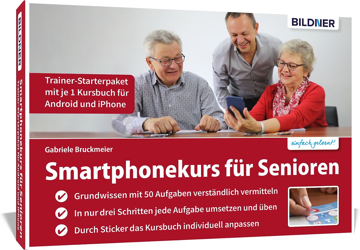 Smartphonekurs für Senioren - Trainer-Starterpaket für Android und iOS