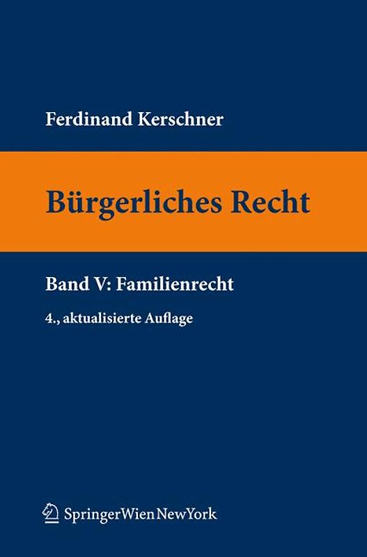 Bürgerliches Recht V. Familienrecht