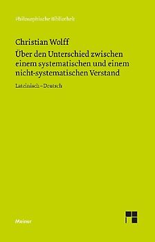 Über den Unterschied zwischen dem systematischen und dem nicht-systematischen Verstand