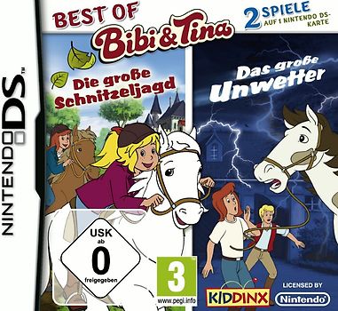 Best of Bibi & Tina: Die große Schnitzeljagd + Das große Unwetter [Software Pyramide] Nintendo DS