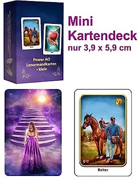 Power AO Lenormandkarten - klein
