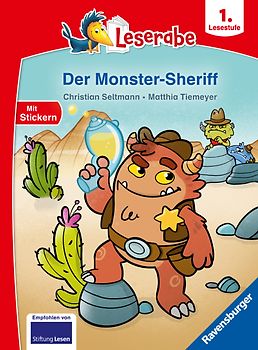 Leserabe 1. Lesestufe - Der Monster-Sheriff