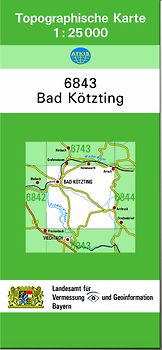 TK25 6843 Bad Kötzting