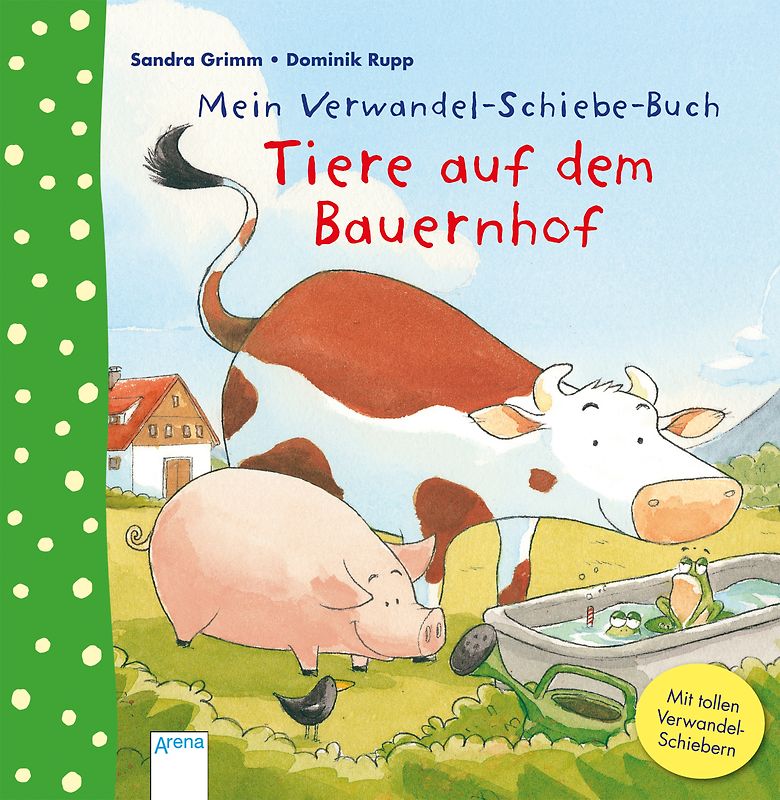 Mein Verwandel-Schiebe-Buch. Tiere auf dem Bauernhof
