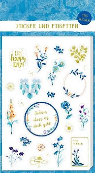 Sticker und Etiketten - Stickerbogen mit 100 Stickern