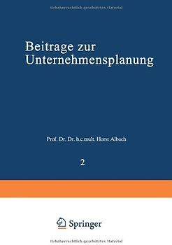 Beiträge zur Unternehmensplanung