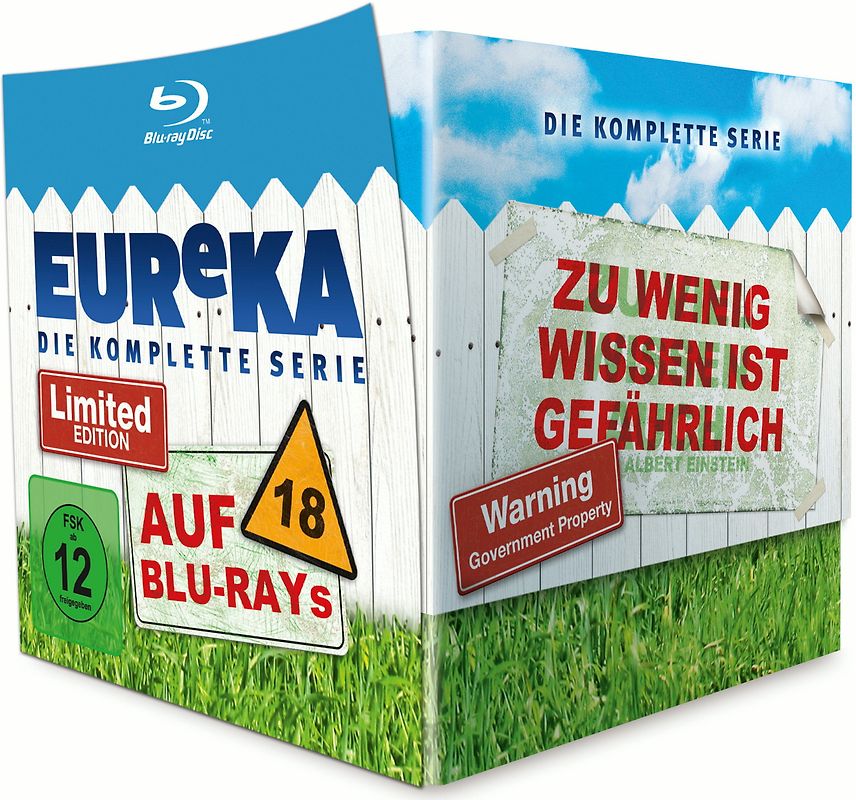EUReKA - Gesamtbox [Limited Edition, 18 Discs] Blu-ray Disc