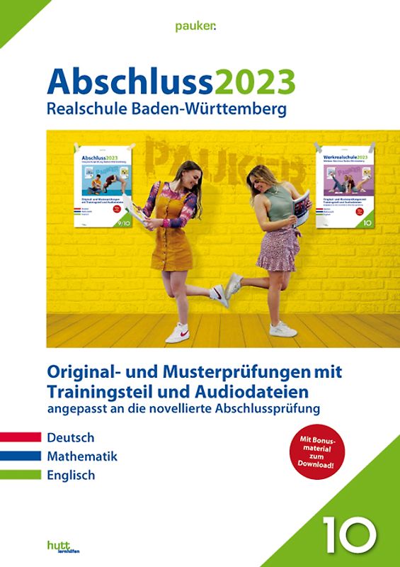 Abschluss 2023 - Realschulprüfung Baden-Württemberg - Aufgabenband