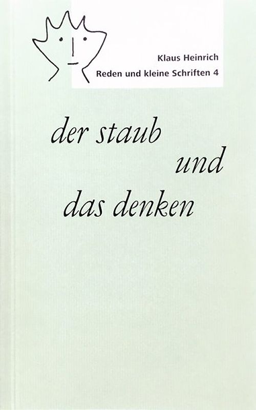 der staub und das denken