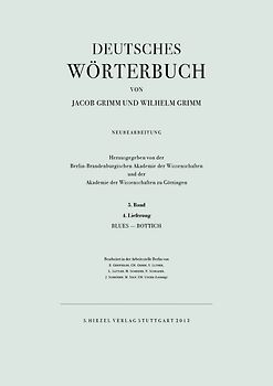 Grimm, Dt. Wörterbuch Neubearbeitung