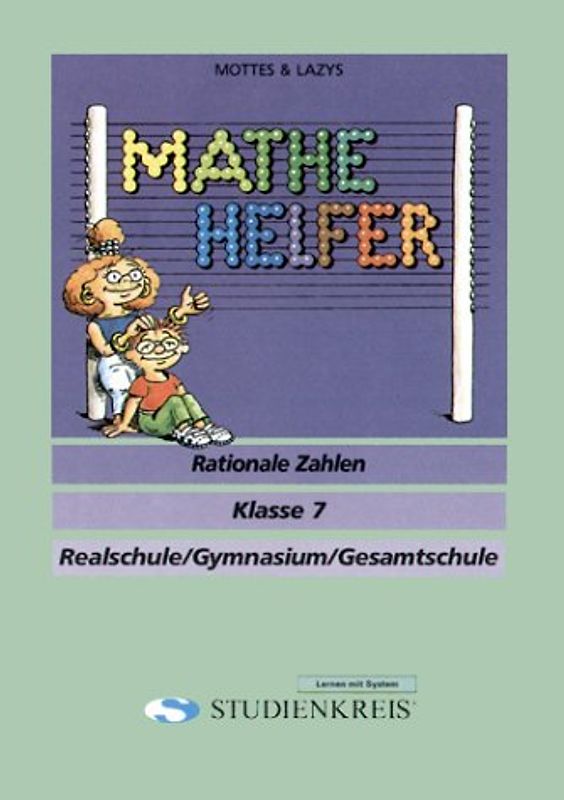 Mathe Helfer "Rationale Zahlen". Klasse 7, mit Lösungsheft