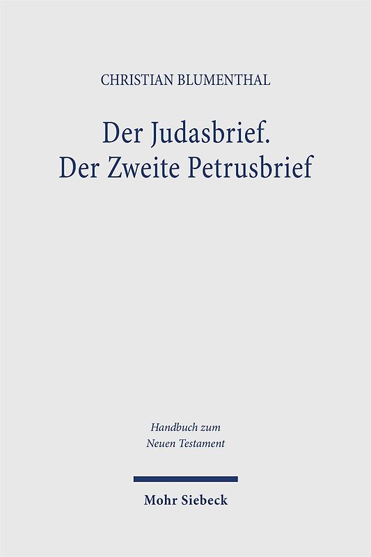 Der Judasbrief. Der Zweite Petrusbrief