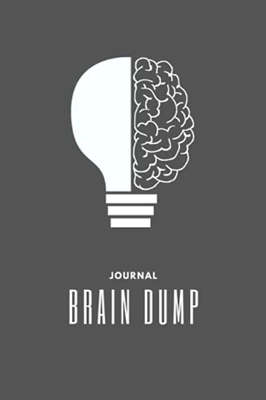 Brain Dump Journal: Self help activity book to help you clear your mind
