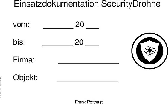 Einsatzdokumentation / Einsatzdokumentation SecurityDrohne