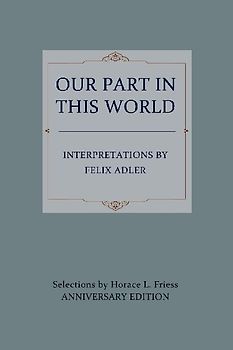 Our Part in This World