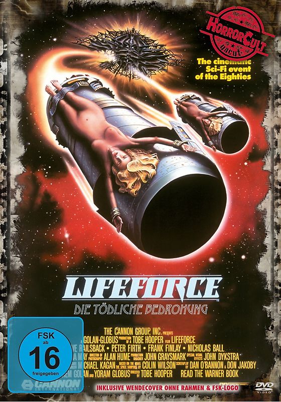 Lifeforce - Die tödliche Bedrohung - HorrorCult Uncut DVD