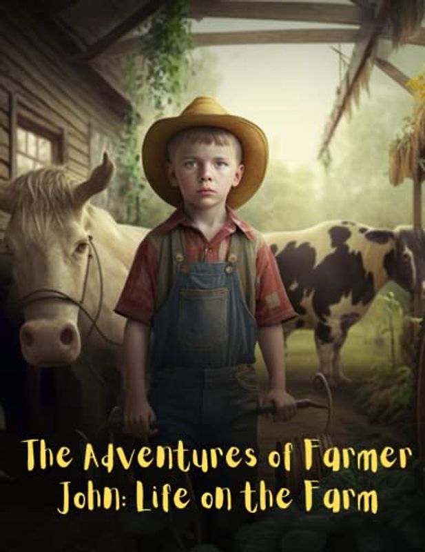 The Adventures of Farmer John: Life on the Farm, adventure story for kids, children's story about farm life, ages of 4 to 8 years old, ( Motivation story for children)