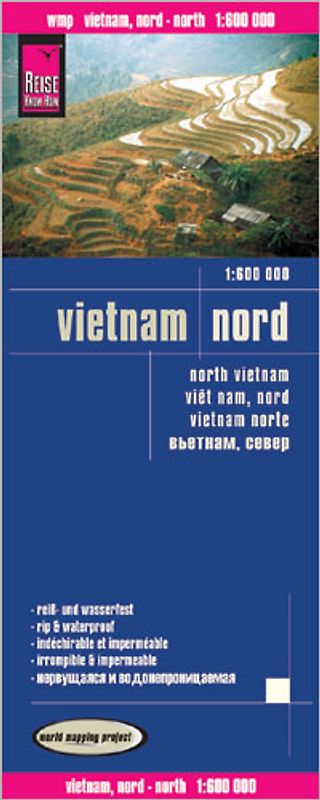 Reise Know-How Landkarte Vietnam Nord (1:600.000)