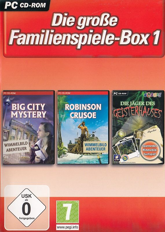 Die große Familienspielebox 1 PC Spiele