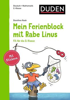 Mein Ferienblock mit Rabe Linus – Fit für die 3. Klasse