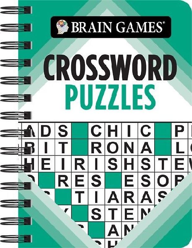 Brain Games - To Go - Crossword Puzzles (Teal)