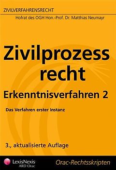 Zivilverfahrensrecht - Zivilprozessrecht Erkenntnisverfahren 2