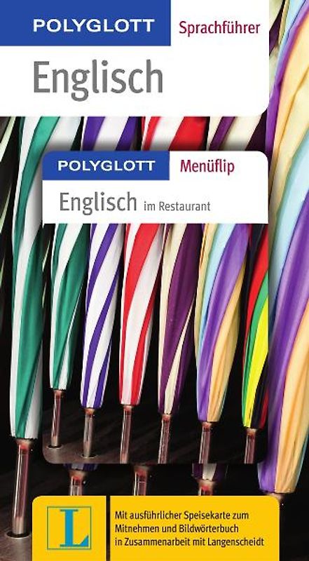 Polyglott Sprachführer Englisch - Buch mit Menüflip. NEU! Mit Menüflip