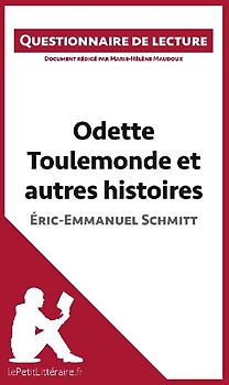 Odette Toulemonde et autres histoires d'Éric-Emmanuel Schmitt