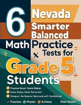 6 Nevada Smarter Balanced Grade 5 Math Practice Tests