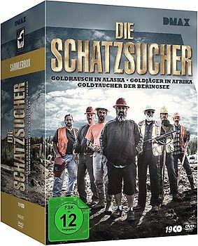 Die Schatzsucher - Goldrausch - Sammler-Box [19 DVDs] DVD