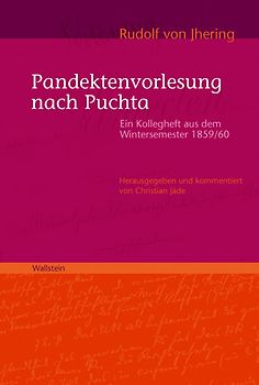 Pandektenvorlesung nach Puchta