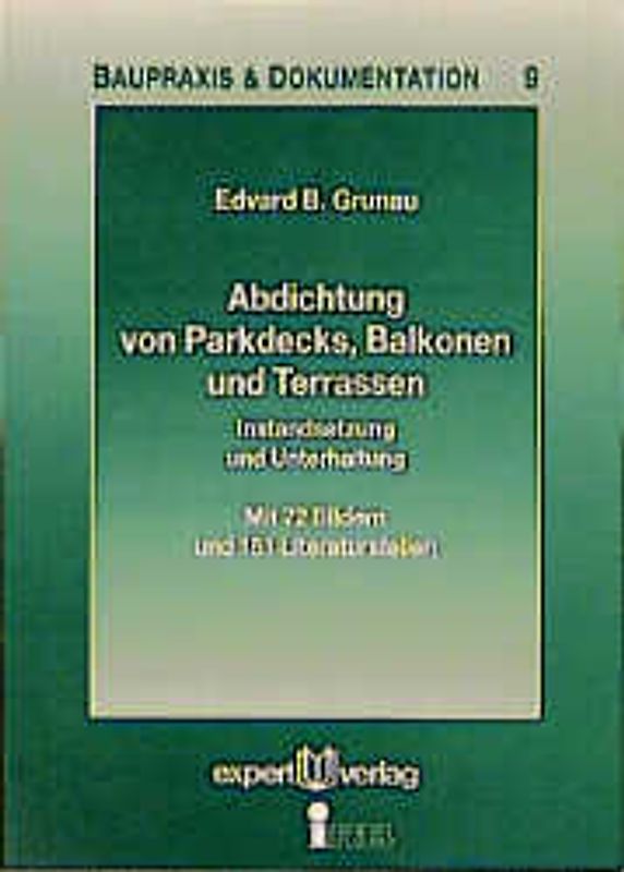 Abdichtung von Parkdecks, Balkonen und Terrassen